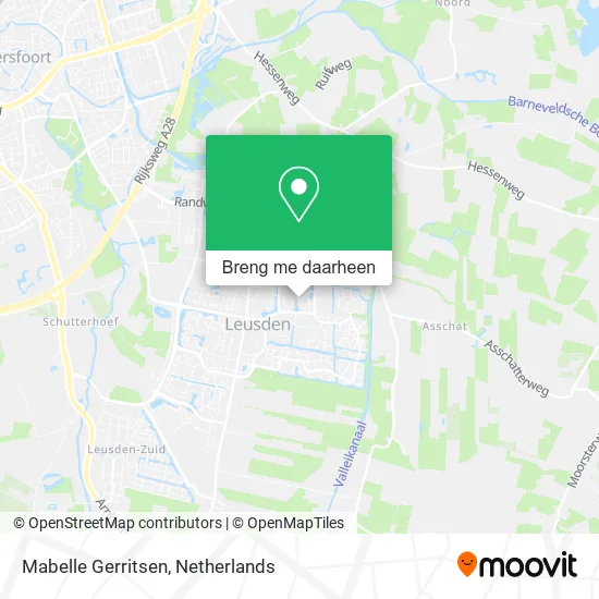 Mabelle Gerritsen kaart
