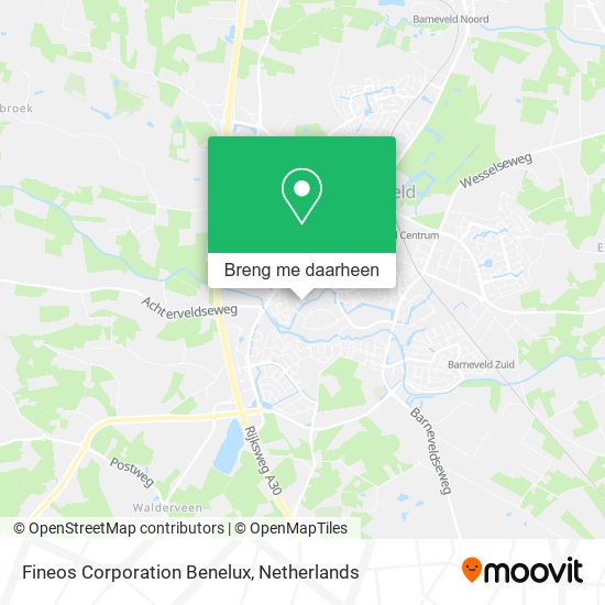 Fineos Corporation Benelux kaart
