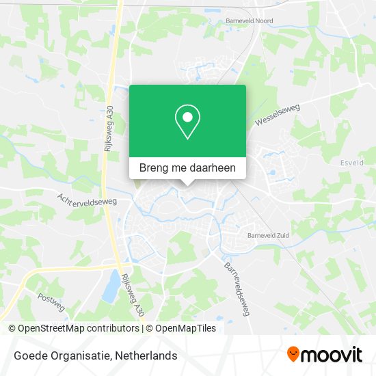 Goede Organisatie kaart