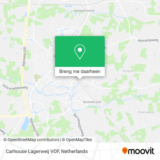 Carhouse Lagerweij VOF kaart