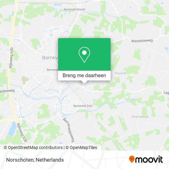 Norschoten kaart