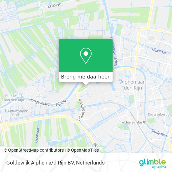 Goldewijk Alphen a/d Rijn BV kaart