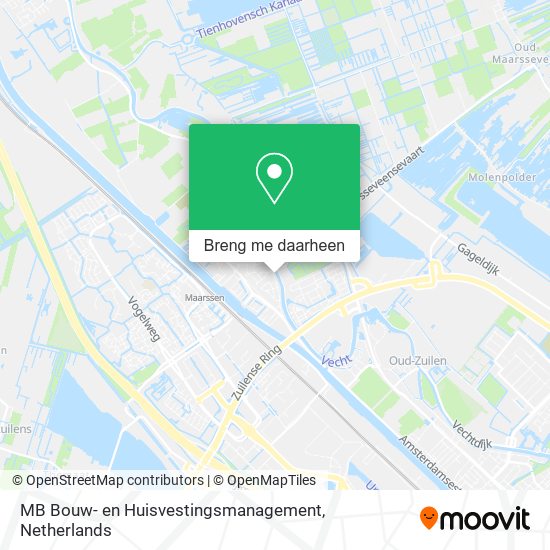 MB Bouw- en Huisvestingsmanagement kaart