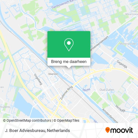 J. Boer Adviesbureau kaart