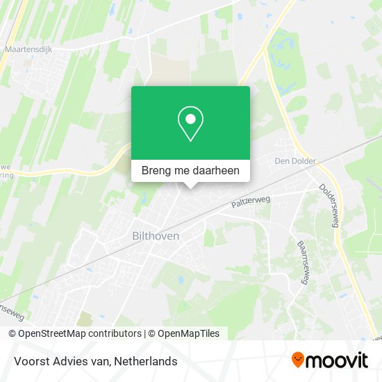 Voorst Advies van kaart