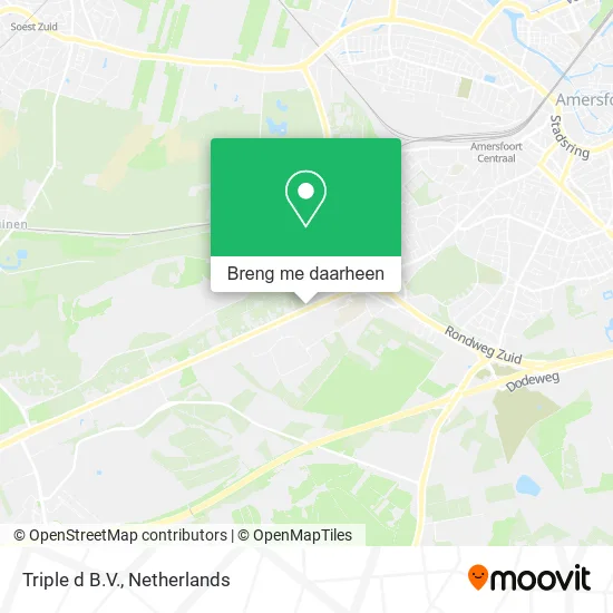Triple d B.V. kaart