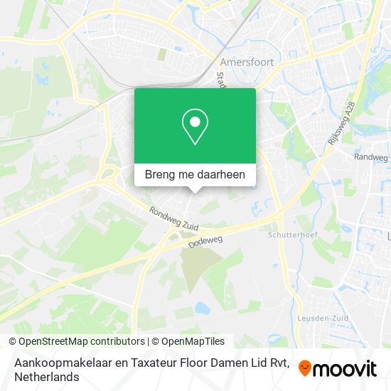 Aankoopmakelaar en Taxateur Floor Damen Lid Rvt kaart