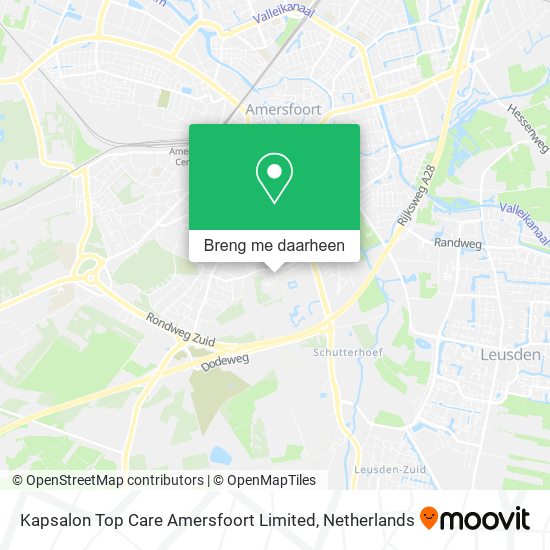 Kapsalon Top Care Amersfoort Limited kaart