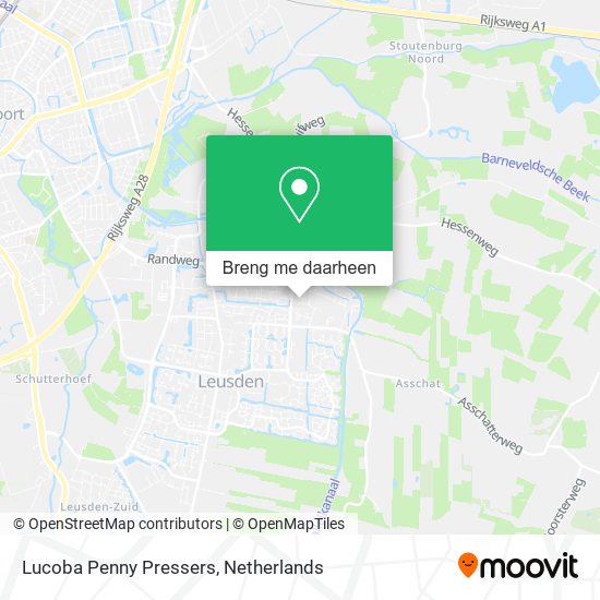 Lucoba Penny Pressers kaart