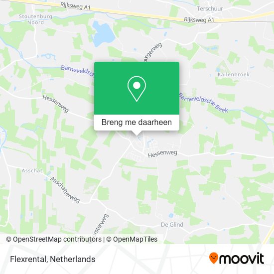 Flexrental kaart