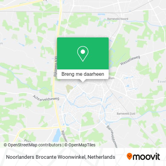 Noorlanders Brocante Woonwinkel kaart