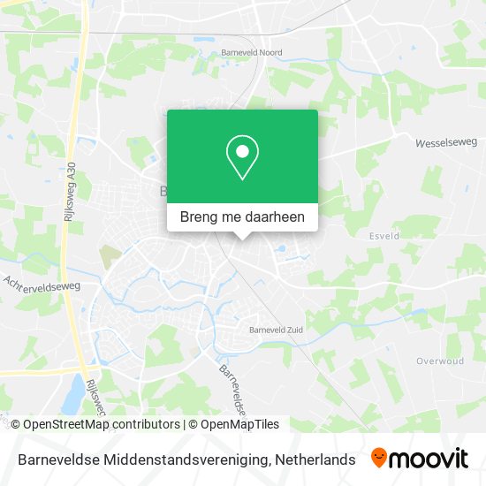 Barneveldse Middenstandsvereniging kaart