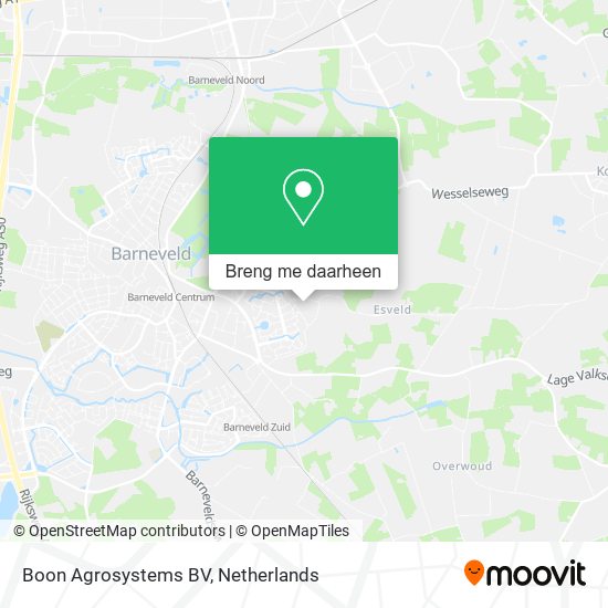 Boon Agrosystems BV kaart