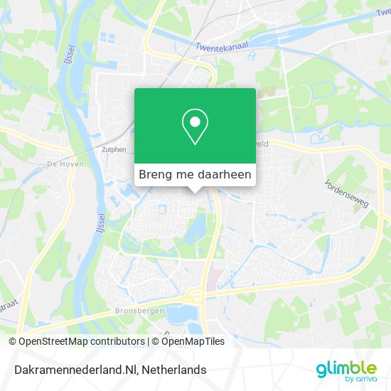 Dakramennederland.Nl kaart