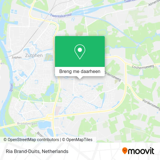 Ria Brand-Duits kaart