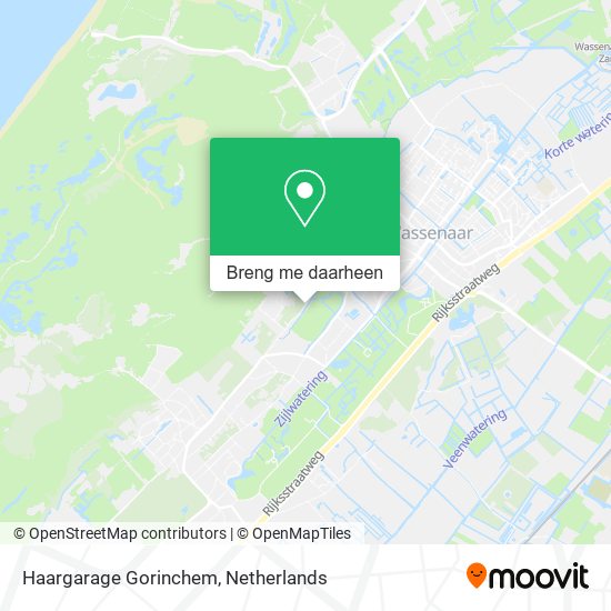 Haargarage Gorinchem kaart