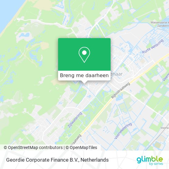 Geordie Corporate Finance B.V. kaart