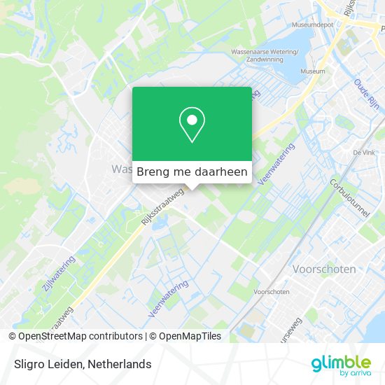 Sligro Leiden kaart