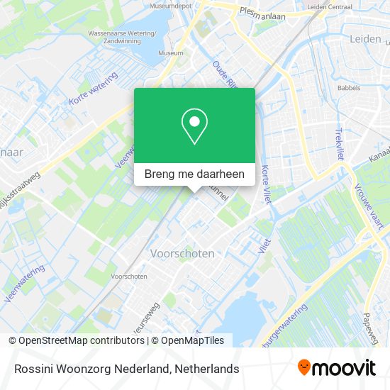 Rossini Woonzorg Nederland kaart