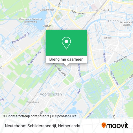 Neuteboom Schildersbedrijf kaart