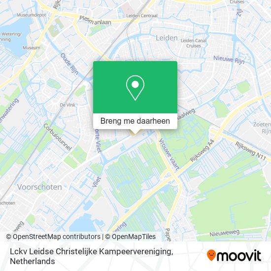 Lckv Leidse Christelijke Kampeervereniging kaart