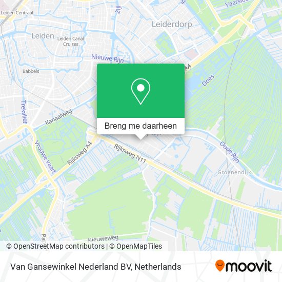 Van Gansewinkel Nederland BV kaart