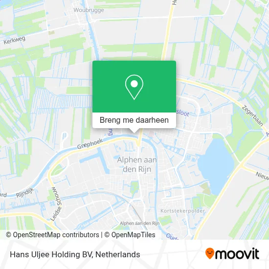 Hans Uljee Holding BV kaart