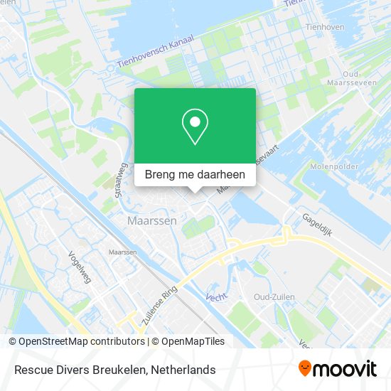 Rescue Divers Breukelen kaart