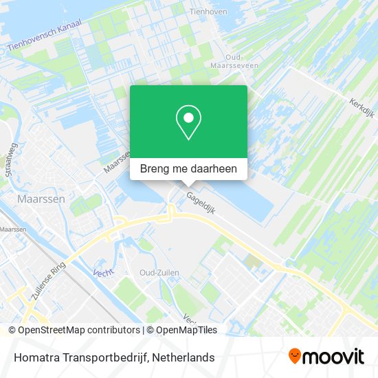 Homatra Transportbedrijf kaart