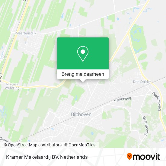 Kramer Makelaardij BV kaart