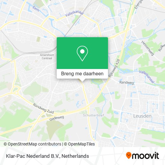 Klar-Pac Nederland B.V. kaart