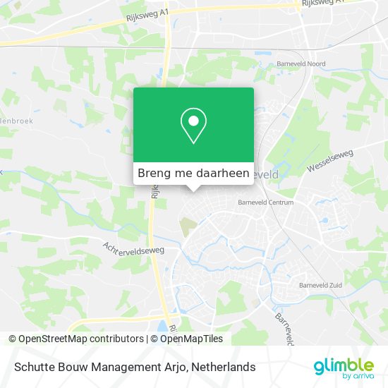 Schutte Bouw Management Arjo kaart