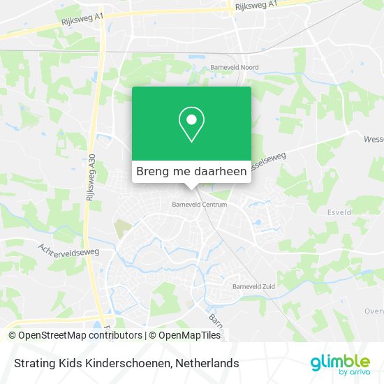 Strating Kids Kinderschoenen kaart