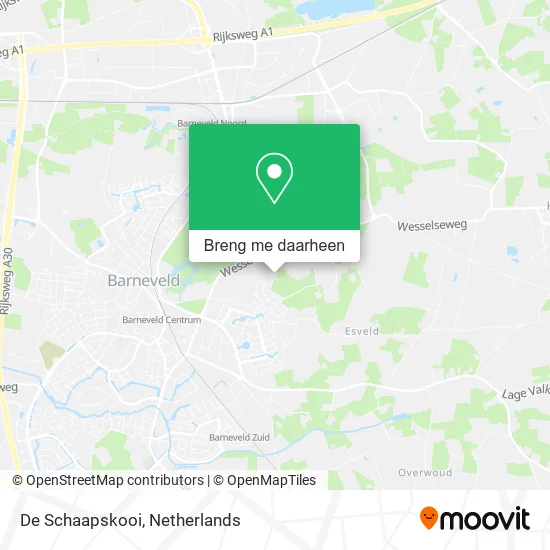 De Schaapskooi kaart