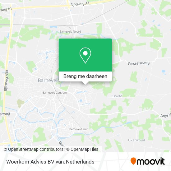 Woerkom Advies BV van kaart