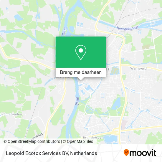 Leopold Ecotox Services BV kaart