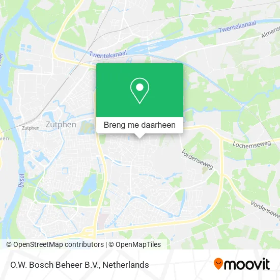 O.W. Bosch Beheer B.V. kaart