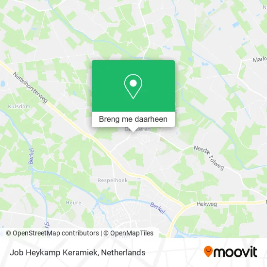 Job Heykamp Keramiek kaart
