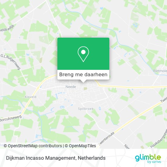 Dijkman Incasso Management kaart