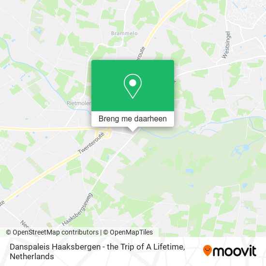 Danspaleis Haaksbergen - the Trip of A Lifetime kaart
