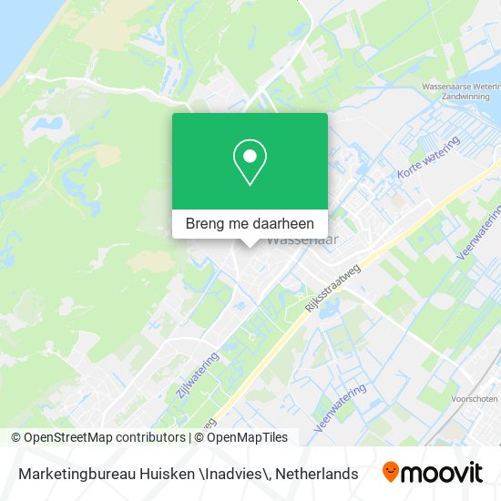 Marketingbureau Huisken \Inadvies\ kaart