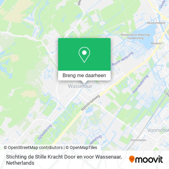 Stichting de Stille Kracht Door en voor Wassenaar kaart