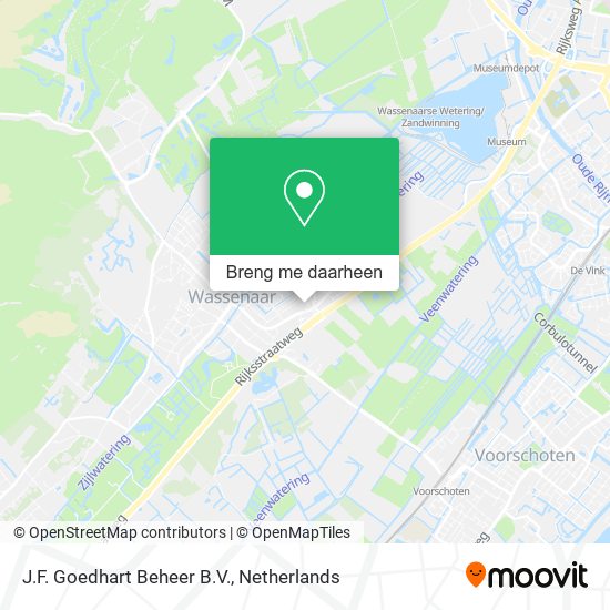 J.F. Goedhart Beheer B.V. kaart