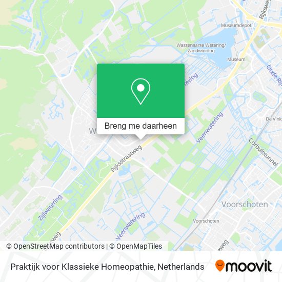 Praktijk voor Klassieke Homeopathie kaart