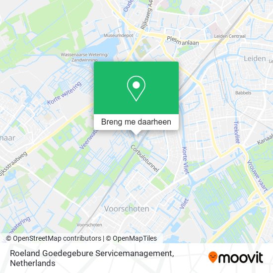 Roeland Goedegebure Servicemanagement kaart