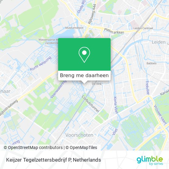 Keijzer Tegelzettersbedrijf P kaart