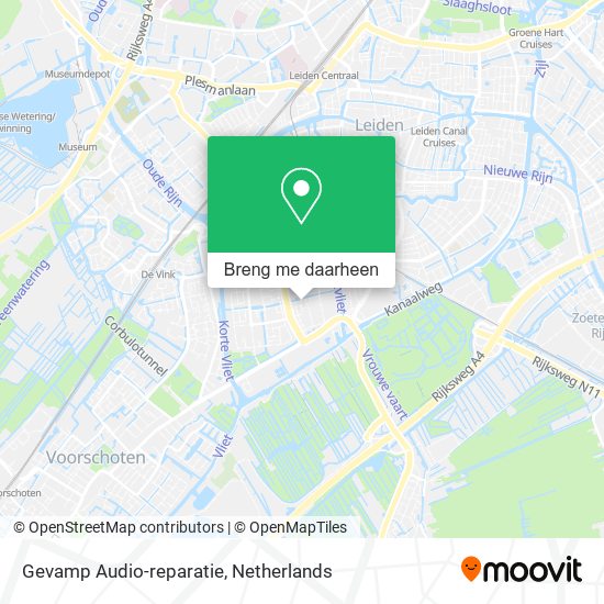 Gevamp Audio-reparatie kaart