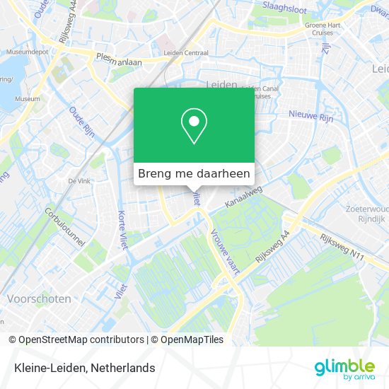 Kleine-Leiden kaart