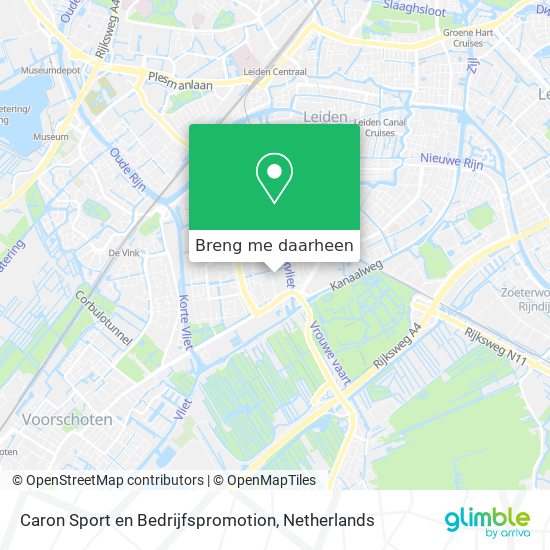 Caron Sport en Bedrijfspromotion kaart