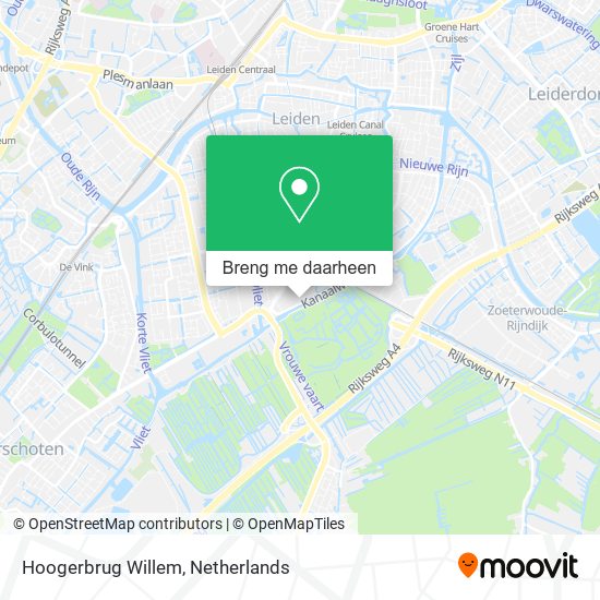 Hoogerbrug Willem kaart